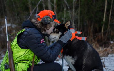 Bästa kompisar, bästa jaktkompisar. Foto: Privat