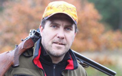 Johan Thomsson, ordförande Jägareförbundet Gotland, vill se en lagändring som stoppar etableringen av vildsvin på Gotland. Foto: Krister Nordin