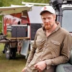 Det tog Mats Lendholm, från Smedsbyn i Norrbotten, cirka två år att bygga sin rullande jaktcamp, efterhand under bygget fick han nya idéer som han förverkligade.
