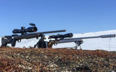 Vi ställer Burris Eliminator III Laserscope och Swarovski dS mot varandra. Foto: Ulf Lindroth
