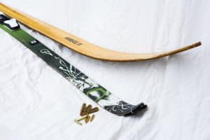 Skidornas egenskaper i olika moment har betygsatts i vanlig Duellen-ordning. Men eftersom båda har sina styrkor och svagheter blir totalpoängen jämnare och mindre intressant än poängen i respektive moment. Foto: Ulf Lindroth