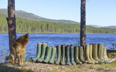Svensk Jakt testar gummistövlar. Foto: Ulf Lindroth