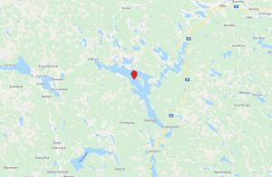 Den illegala jakten på varg ska enligt polisen ha bedrivits i närheten av Långholmen på sjön Amungen.