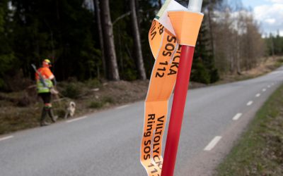 Ensamarbete vid eftersök ska undvikas. Av säkerhetsskäl bör man vara två, lyder kravet i en av flera motioner om viltolyckor och eftersök.