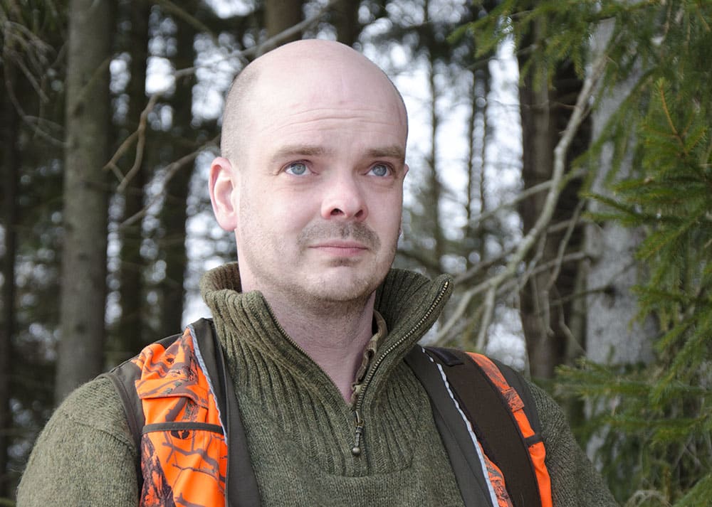 Jägareförbundets riksjaktvårdskonsulent Daniel Ligné. Foto: Martin Källberg