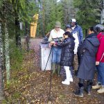 Under dagen fick deltagarna prova på bland annat luftgevärsskytte. Foto: Paula Isberg