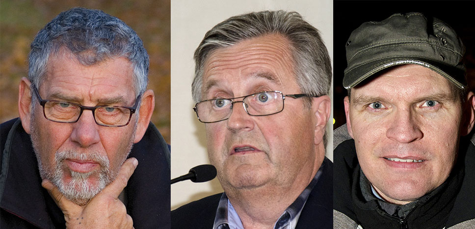 Göran Gunnarsson, Thomas Björklund och Lennart Johannesson om vargtaket som blev ett golv.