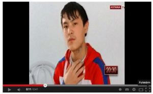 Den kazakiska TV-kanalen Astana TV rapporterade om fallet.