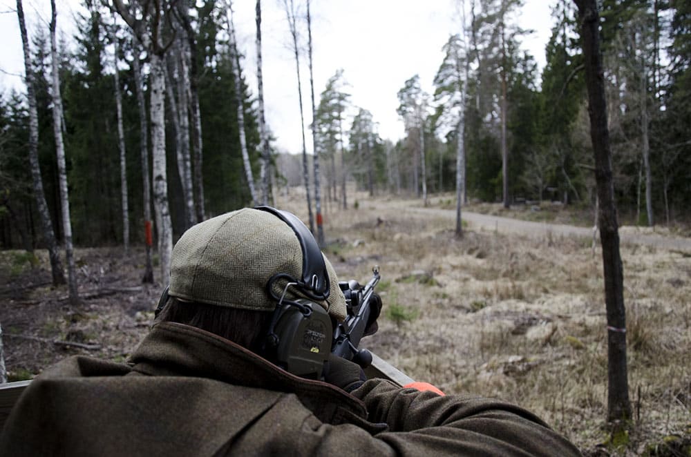 Naturvårdsverket har upprättat ett nytt jägarregister för bland annat jägarexamen. Foto: Martin Källberg