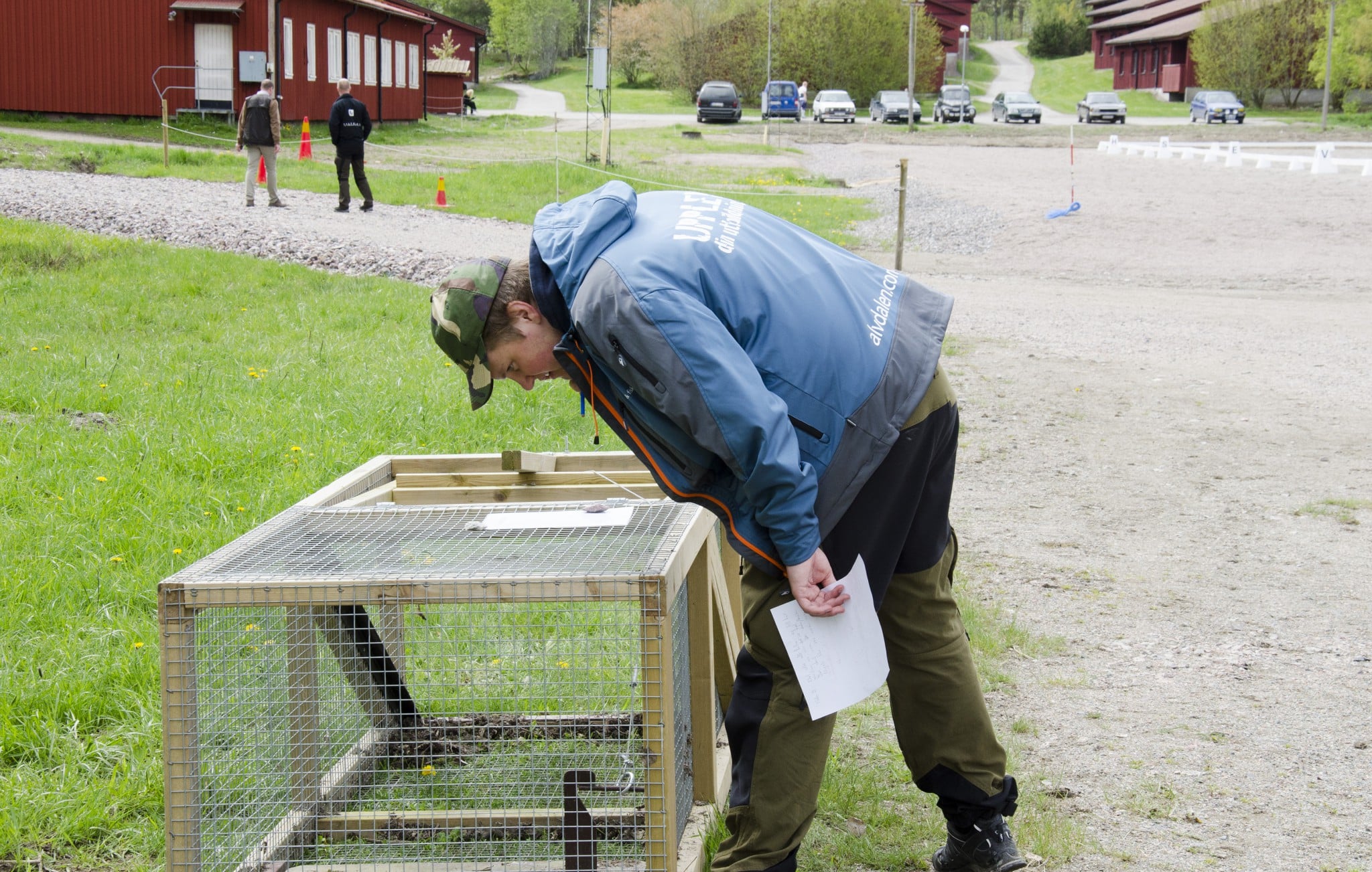 – Fällorna var svårast, vi är inte så vana vid det hemifrån, säger Gustaf Eriksson från Älvdalens Utbildningscentrum. Foto: Nathalie Erlandsson