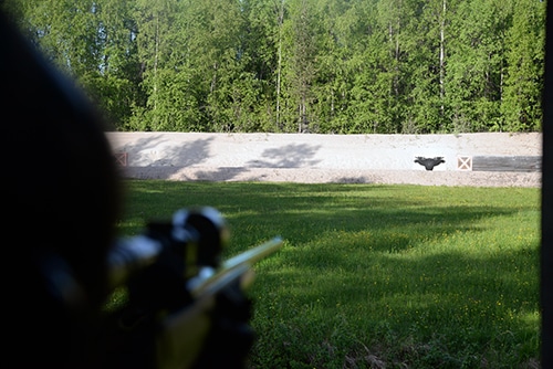 En otäck skjutolycka inträffade i förra veckan på en skjutbana i Bollnäs. Foto: Lars-Henrik Andersson