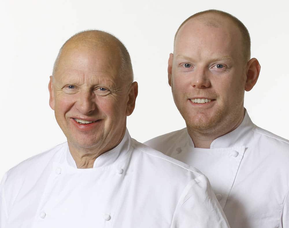 Med Gert Klötzkes och Niclas Wahlströms hjälp ska vilda svenska specialiteter lanseras på en restaurang i Schweiz. Foto: Per-Erik Berglund/Znapshot