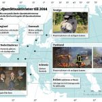 Uppgifterna och bilderna i kartan är hämtade från sajten directaction.info. Grafik: Elin Brander