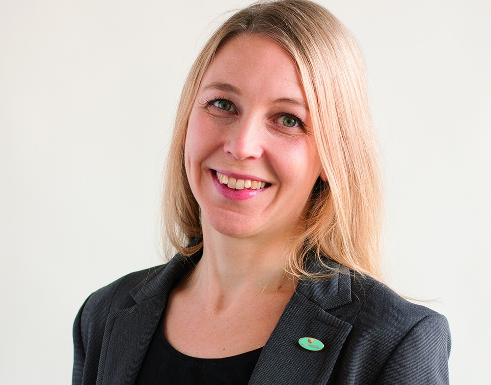 Allt fler verkar gå med i Djurens rätt och förbundsordförande Camilla Björkbom tror det beror på ett ökat intresse för I frågan om pälsdjursfarmning och djuren i livsmedelsindustrin. Foto: Kim-Evert Olofsson