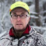 Gunnar Glöersen, rovdjursansvarig vid Svenska Jägareförbundet, berättar att förbundet tänker ta strid för att licensjakten på varg blir av som planerat den 2 januari. Foto: Olle Olsson