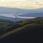 Vindkraftverk på Västfjället vid Bydalen väster om Östersund, Jämtland. Foto: Tomas Johansson