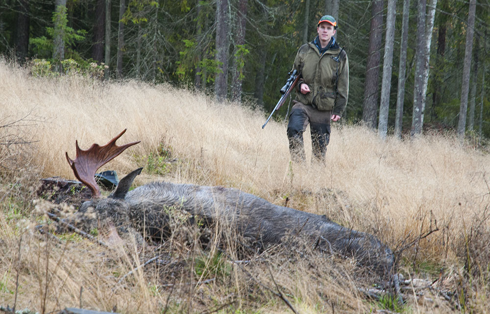 Efter avklarad jägarexamen vill förstås den nye jägaren komma igång med sin jakt så fort som möjligt. Foto: Jan Henricson