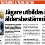 Era texter och bilder hamnar tillslut på de regionala sidorna i Svensk Jakt.
