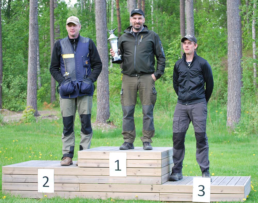 Totaltävlingen togs hem av Anders Benjaminsson, med Karl-Johan Brindbergs på andra plats och Roger Pettersson på tredje. Foto: Angelica Johansson